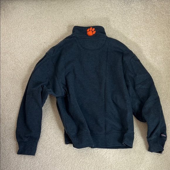 Clemson Navy Women’s Quarter Zip - Picture 4 of 4